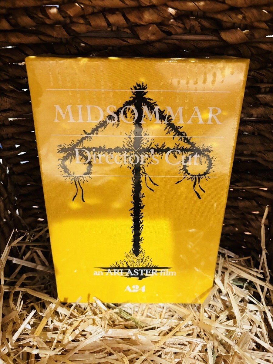 A24 Midsommar Blu Ray DVD Ari Aster Film Movie Collectors Edition