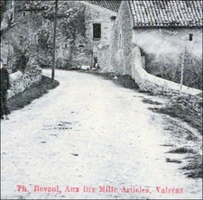 BEAUME-DE-TRANSIT DRÔME 1914 VILLAGE REVOUL VALREAS OLD POSTCARD PHOTO