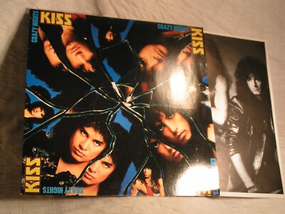 KISS   -   CRAZY NIGHTS !! ( LP ) * 1. D-Pressung * MINT -  *
