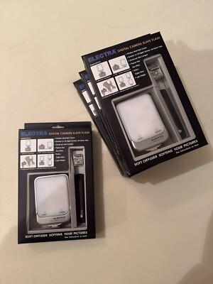 4x Electra Slave Flash, Servo-Blitz, kabellos, (auch für DSLR) Zusatzblitz