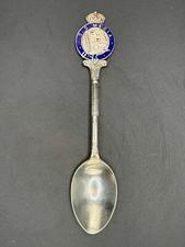 Sterling-Silber L&ouml;ffel antik aus England S.S. MEDIA Tee / Kaffeel&ouml;ffel Sterling