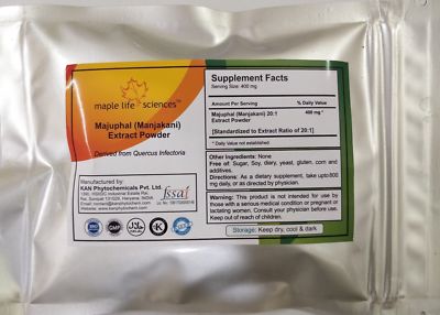 Majuphal 20:1 Extract Powder Manjakani Quercus Infectoria Pure & High Quality