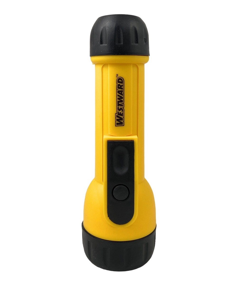 ☀️Westward Industrial Handheld 2D Flashlight Work Light, Yellow