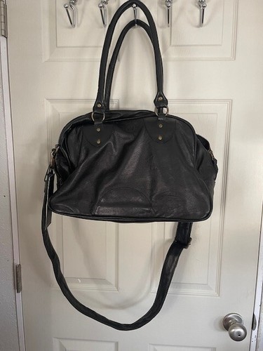 Wanderers Travel Co duffle cabin carry on bag, black new 17x11x6 - 第 1/9 張圖片