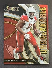 2020 Panini Select Unbreakable Larry Fitzgerald #U22 Arizona Cardinals Football