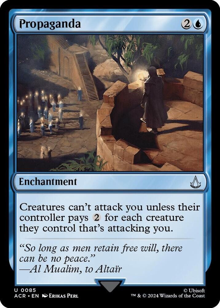 Propaganda (FOIL) - UB: Assassin's Creed NM Magic: The Gathering