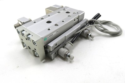 CKD LCR-2050S5D Linear Slide Cylinder LCR-20-50 w/ CKD TOH Sensor