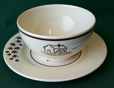 REGALI MULINO BIANCO 1984, TAZZA SCODELLA '84 PIATTO VINTAGE COLLEZIONE. OOO48