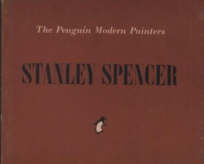 Stanley Spencer(Paperback Book)Eric Newton-Penguin-UK-1947-Good