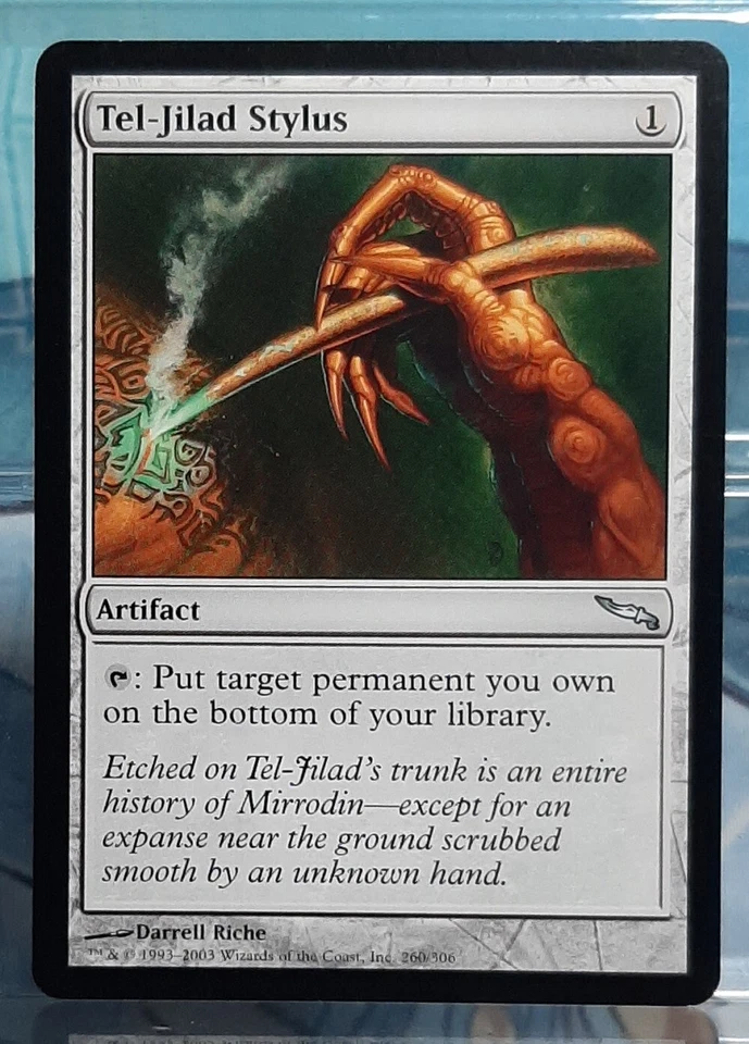 Magic Vintage - Tel-Jilad Stylus - Uncommon/Artefakt - Mirrodin - EN/NM - Bild 4 von 4