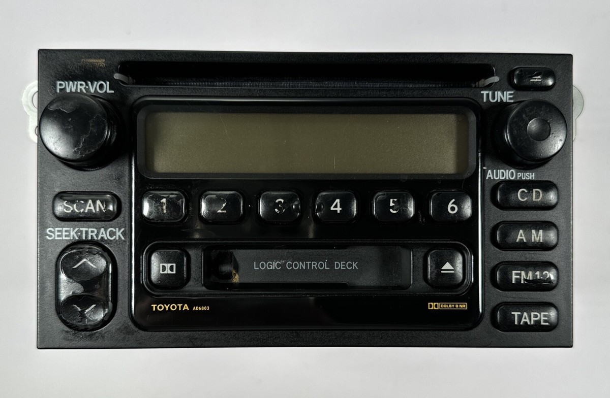 99-01 Toyota Camry 4Runner factory disc CD cass player radio