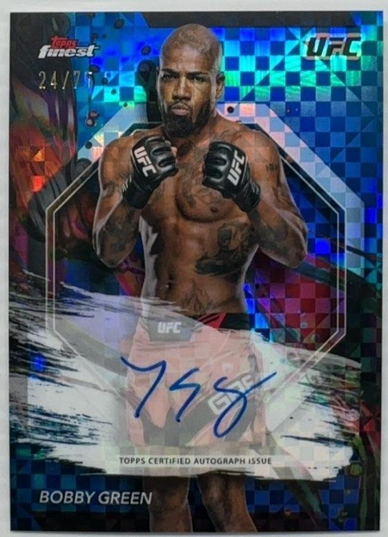ボビー　グリーンS 2024 Topps Finest UFC Bobby Green FA BGN for sale | eBay