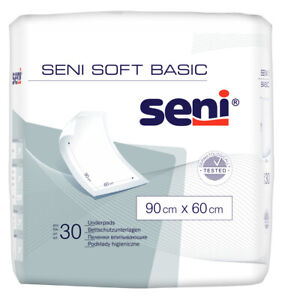 Seni Soft Basic Krankenunterlagen 60x90cm , 19.40.05.5113 ,30er Packung