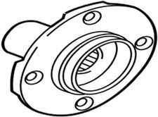 3880A056 Mitsubishi Hub assy, fr wheel 3880A056, New Genuine OEM Part