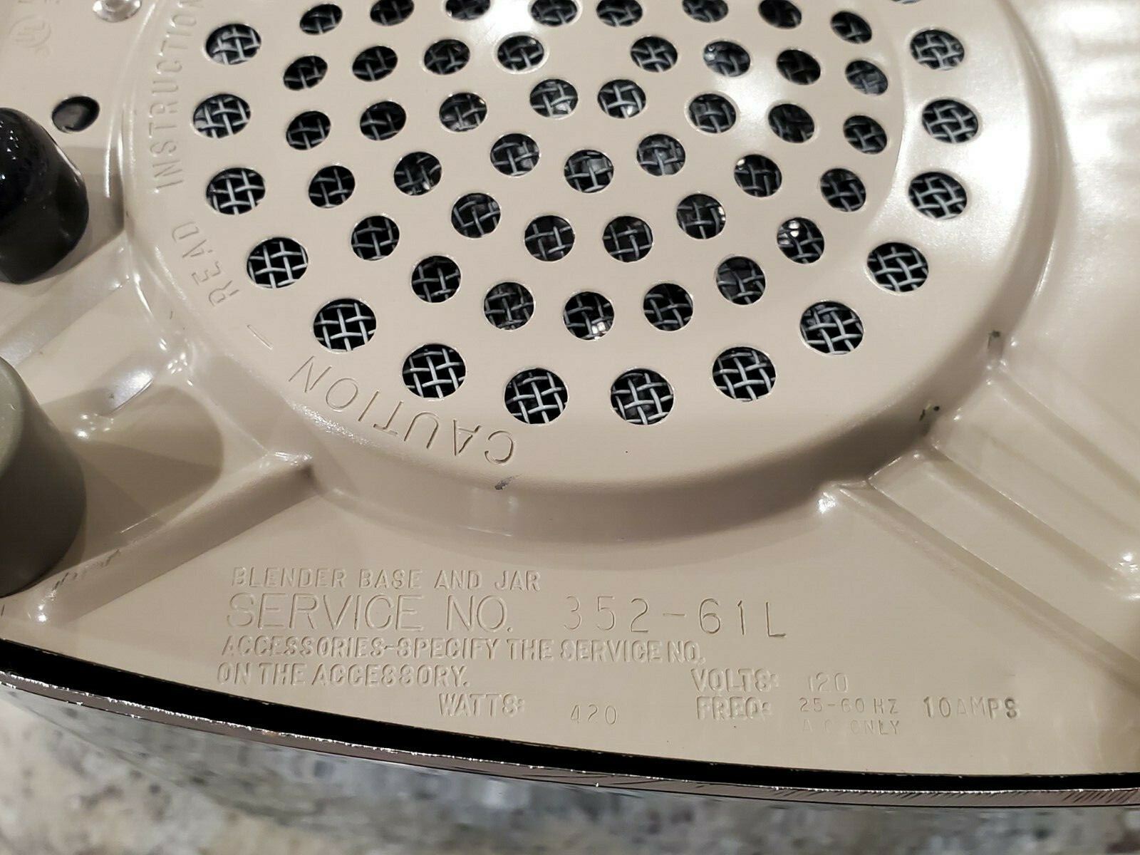 Vintage Osterizer Commercial Blender Chrome 35261L & Food Processos Shakes eBay