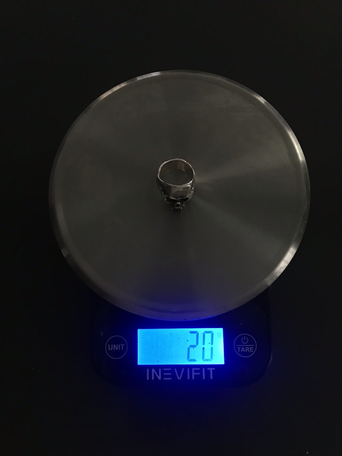 Sterling Silver Solid Skull Ring 💀 - image 7