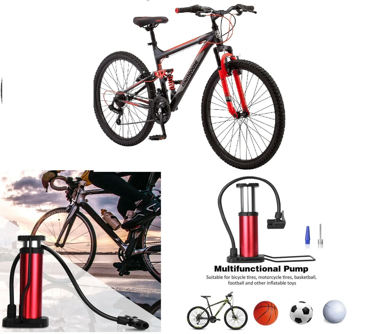 Mtb portable pump sales
