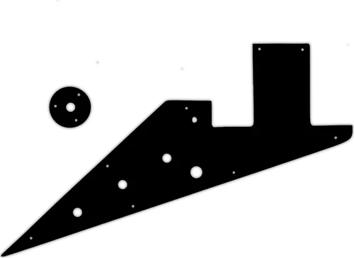WD Custom Pickguard For Gibson 1958-1959 And 1962-1963 Flying V Korina