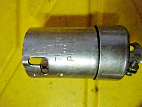 ARROW-HART 50A 125V MARINE GRADE 3 PRONG MALE PLUG TWIST AND PULL - Picture 3 of 4