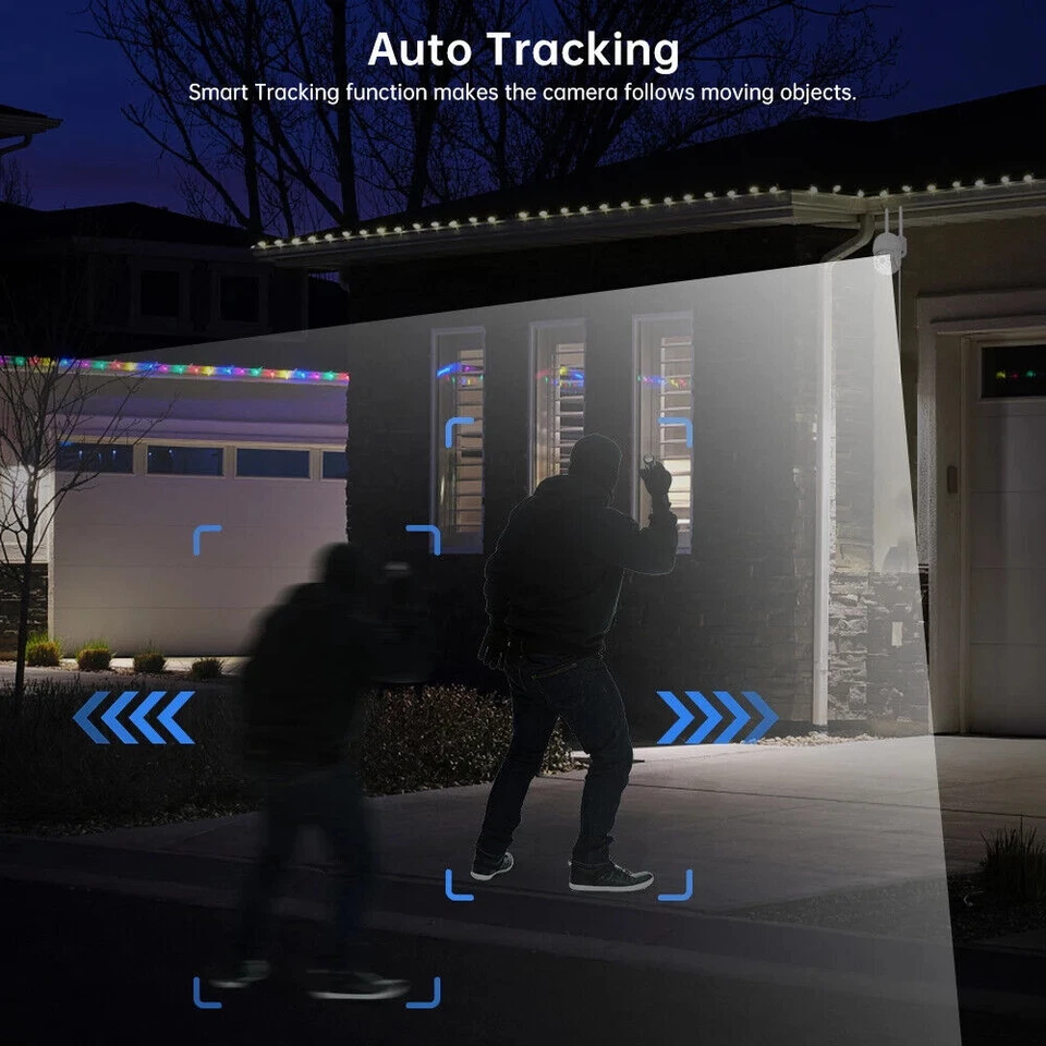 HD 5MP 4G Camera Zoom Outdoor CCTV Home Security IP Cam Two Way Audio - Image 4 of 4