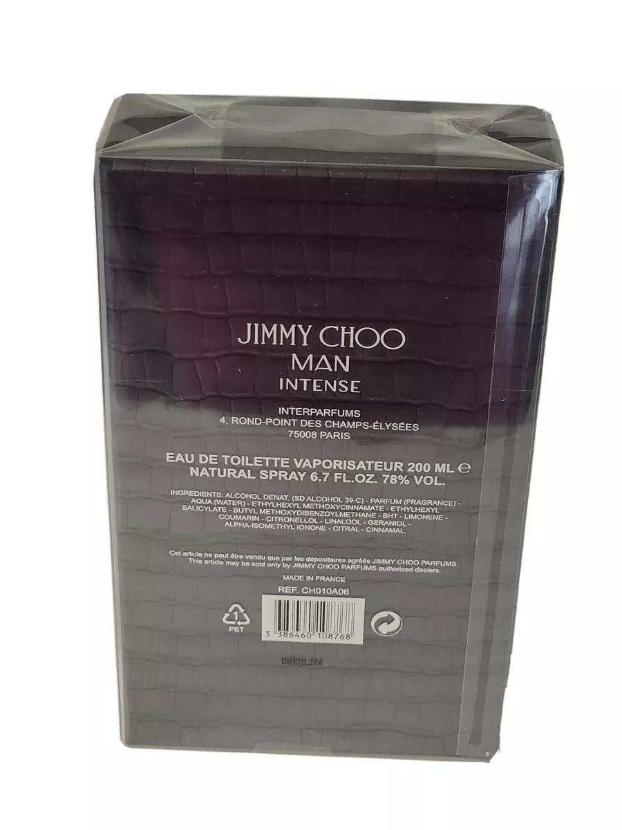 Jimmy choo man intense edt new arrivals
