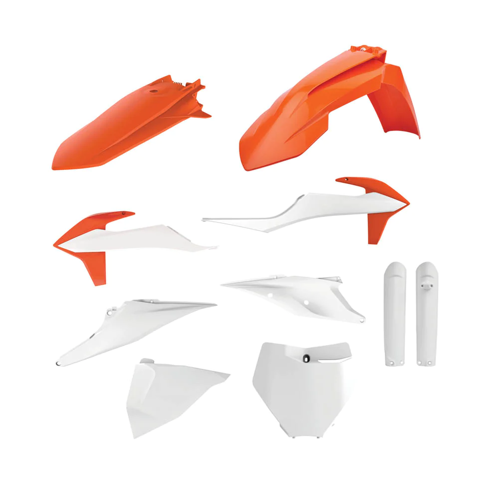 Polisport Plastic Kit KTM SX/SX-F/XC/XC-F 19-22 (INC Fork Guards) OEM21