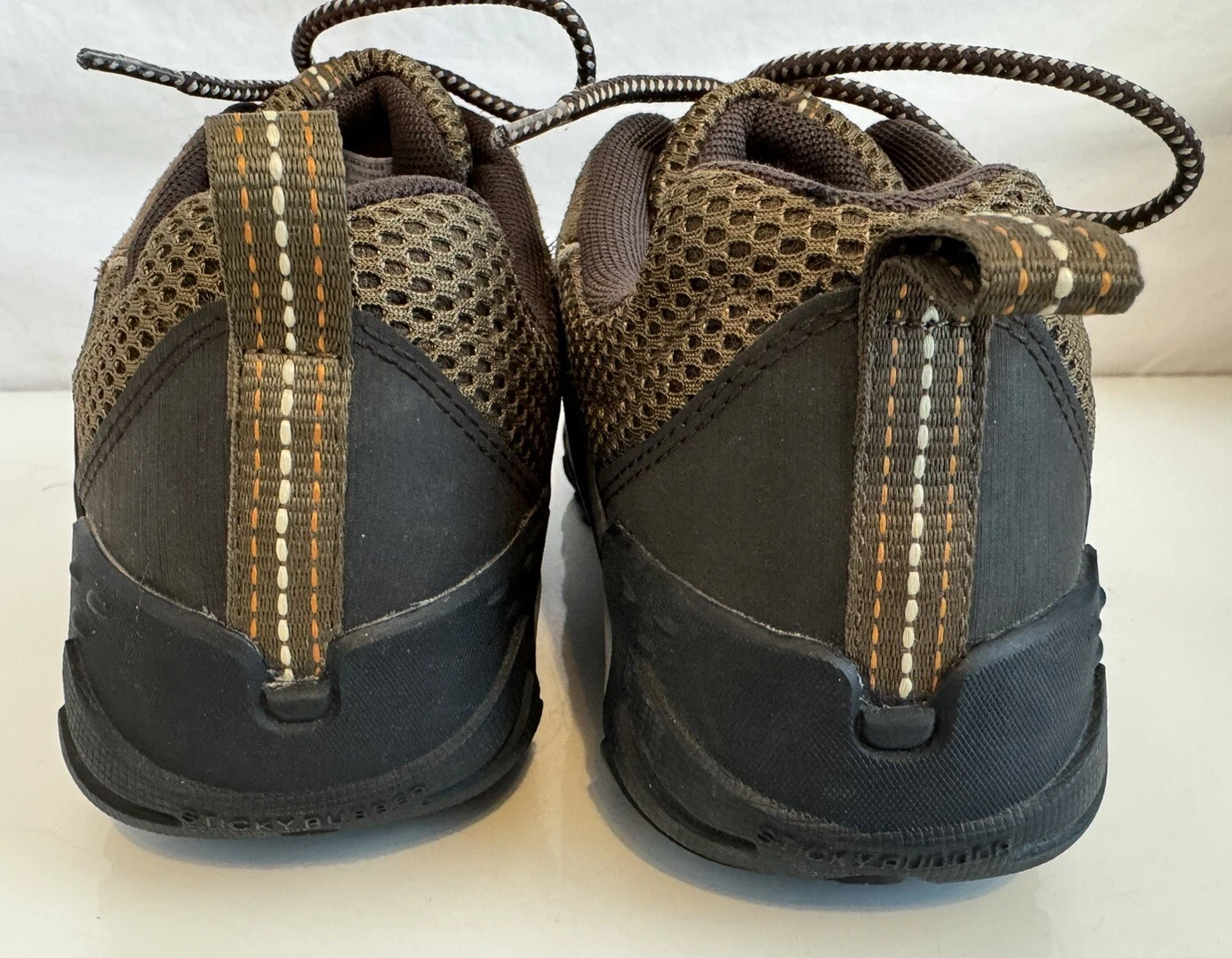 merrell canteen marmalade hiking trail cushion shoes