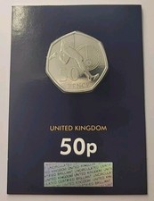 2019 Roger Bannister 4 Minutes Mile Brilliant Uncirculated Fifty Pence 50p Coin