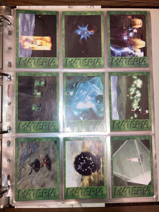 Bandai Final Fantasy VII 7 Trading Card Carddass Masters Bandai Final Fantasy VII 7 Trading Card Carddass Masters