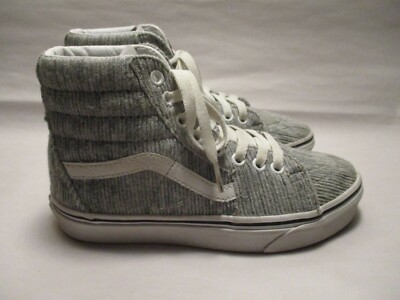 grey corduroy vans