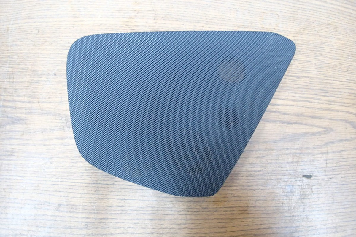 TESLA MODEL X FRONT LEFT DOOR PANEL SPEAKER GRILL COVER TRIM BLACK