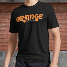 Orange Amplification Classic Active 2 Logo Men's T-Shirt Funny Size S to 5XL