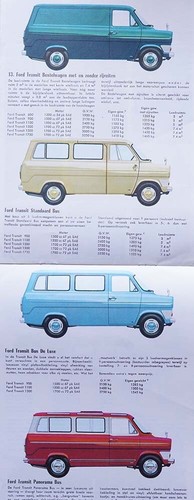 Prospekt Ford Transit von 1965 - Bild 2 von 3