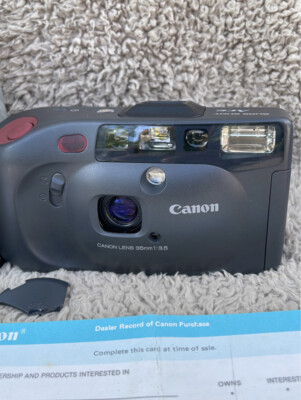 Canon Sure Shot ACE 35mm film camera with 35mm F3.5 lens and super