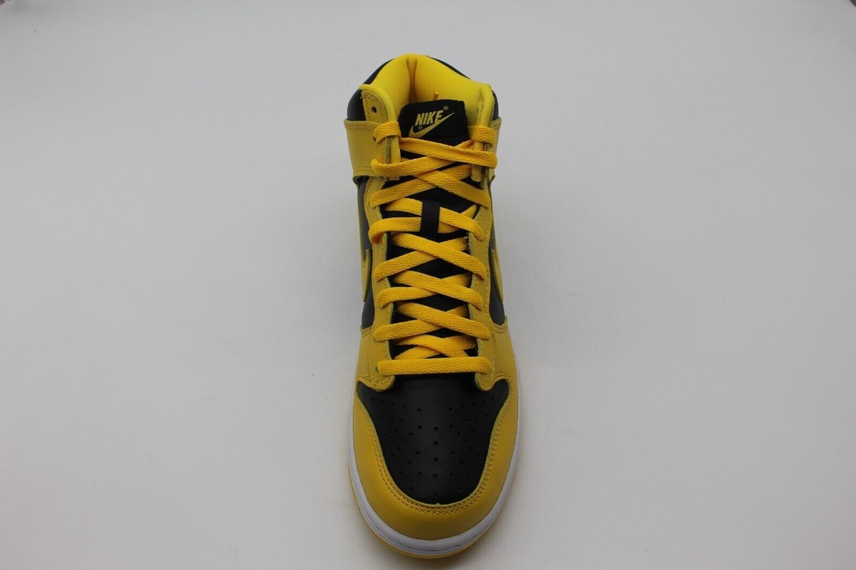 Nike Dunk High SP Black Varsity Maize Size 10 CZ8149-002