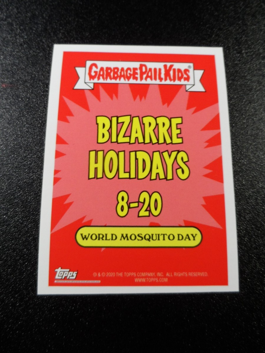 Mo Squito World Mosquito Day 8/20 Spoof Garbage Pail Kids Card | eBay