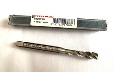 BRUBAKER TOOL - Taper Pipe Tap - 1/8-27 NPT 4F .344 Proj. TiN HSS - Qty. 1 - NEW