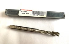 BRUBAKER TOOL - Taper Pipe Tap - 1/8-27 NPT 4F .344 Proj. TiN HSS - Qty. 1 - NEW