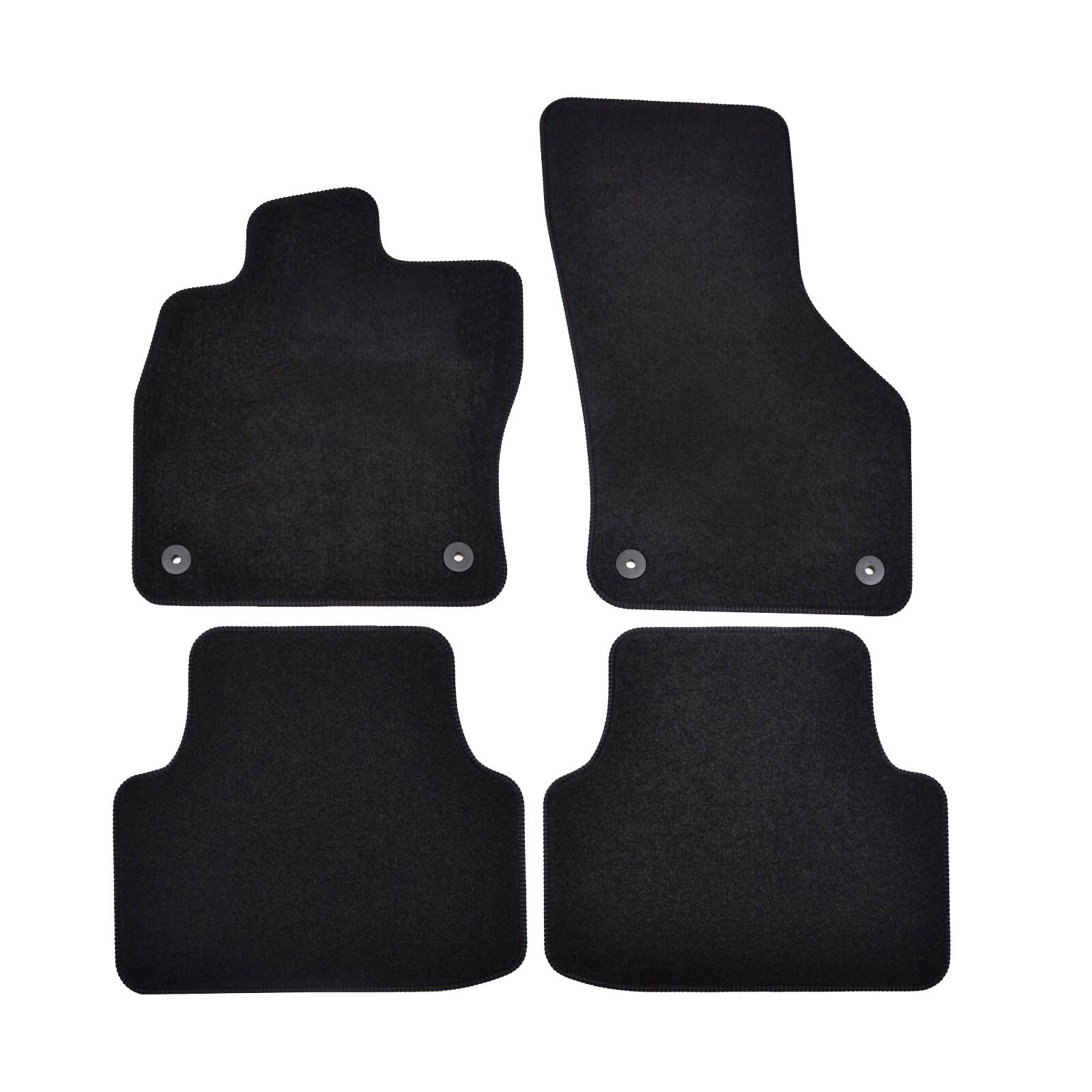 Tapis de sol Cupra Leon depuis 2020 moquette voiture noir 4 pièces