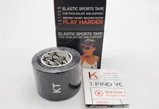 KT Tape Original Cotton Elastic Kinesiology Athletic Tape 14 Strips 10" New