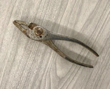 vtg Proto 202 pliers, 6-1/2" slip joint thin nose pliers, Los Angeles MFD USA