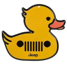 Jeep Duck Metal Sign Wall Decor Ducked Wrangler  Man Cave Shop Decor She Shed