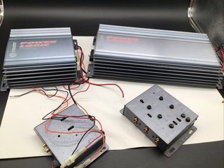 2 Coustic Power Logic Component 2 Channel Amplifiers/460 250 Watts/260 125 Watts
