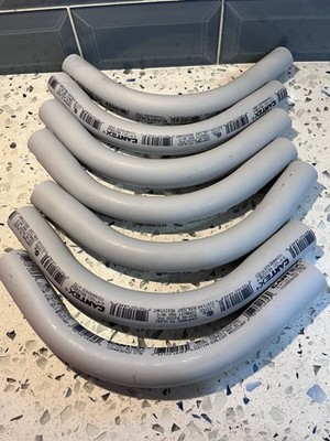 Lot of 7 Carlon PVC 90 Degree Elbows 3/4'' Schedule 40 Standard Radius Rigid