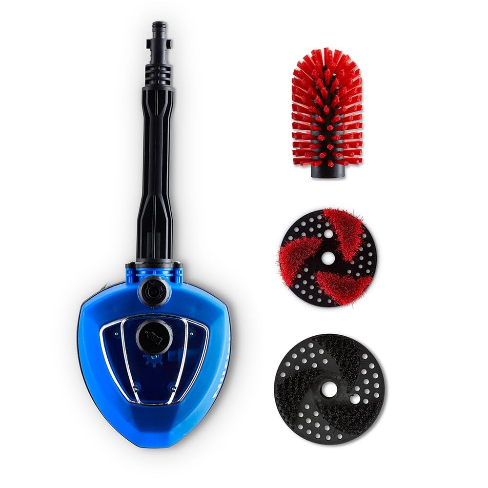 Kit multi-brosses 3 en 1 pour nettoyer les jantes noires et la voiture sans se salir les mains