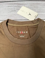 NEW Jordan x Travis Scott T-shirt Brown Size m