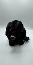GANZ Webkinz Black Lab Labrador Retriever Dog HM136 Plush Stuffed Toy 8” No Code