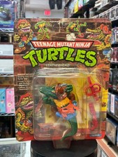 Leatherhead -19 Back- (Vintage TMNT Ninja Turtles, Playmates) **SEALED**
