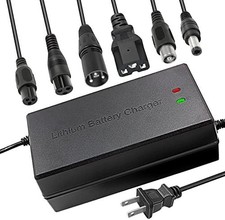 Li-Ion Battery Charger Multiple Plugs 29.4V 42V 54.6V 96.6V 5A 2A