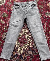 C &A German NEW Boyfriend Women’s Grey Stonewashed stretch Denim Jeans Size 14  